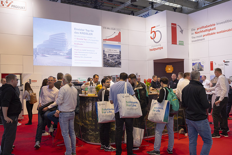 Our stand during ISH 2025.